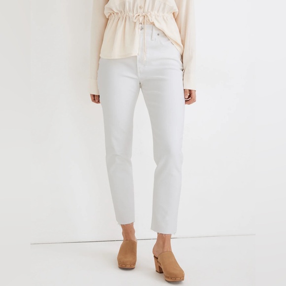 Madewell The Perfect Vintage Jean in Tile White. Size 27 - Picture 3 of 15